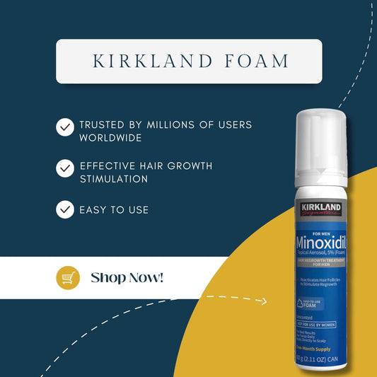 Kirkland foam 5% 1 month for men